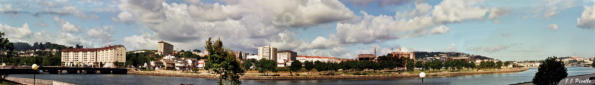 Panorámica vista desde Oleiros